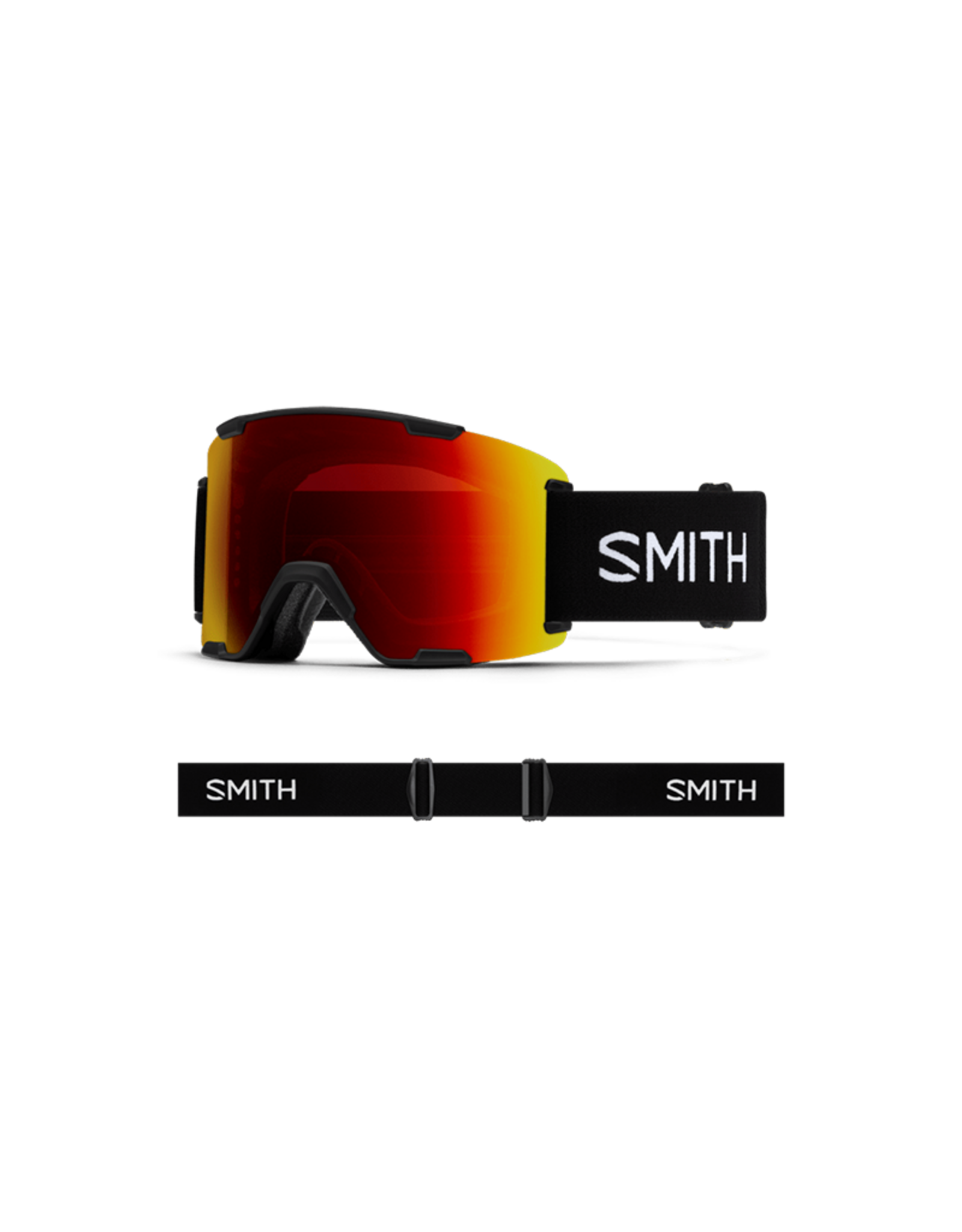 SMITH OPTICS SMITH STASH XL Goggle Black ChromaPop Sun Red Mirror