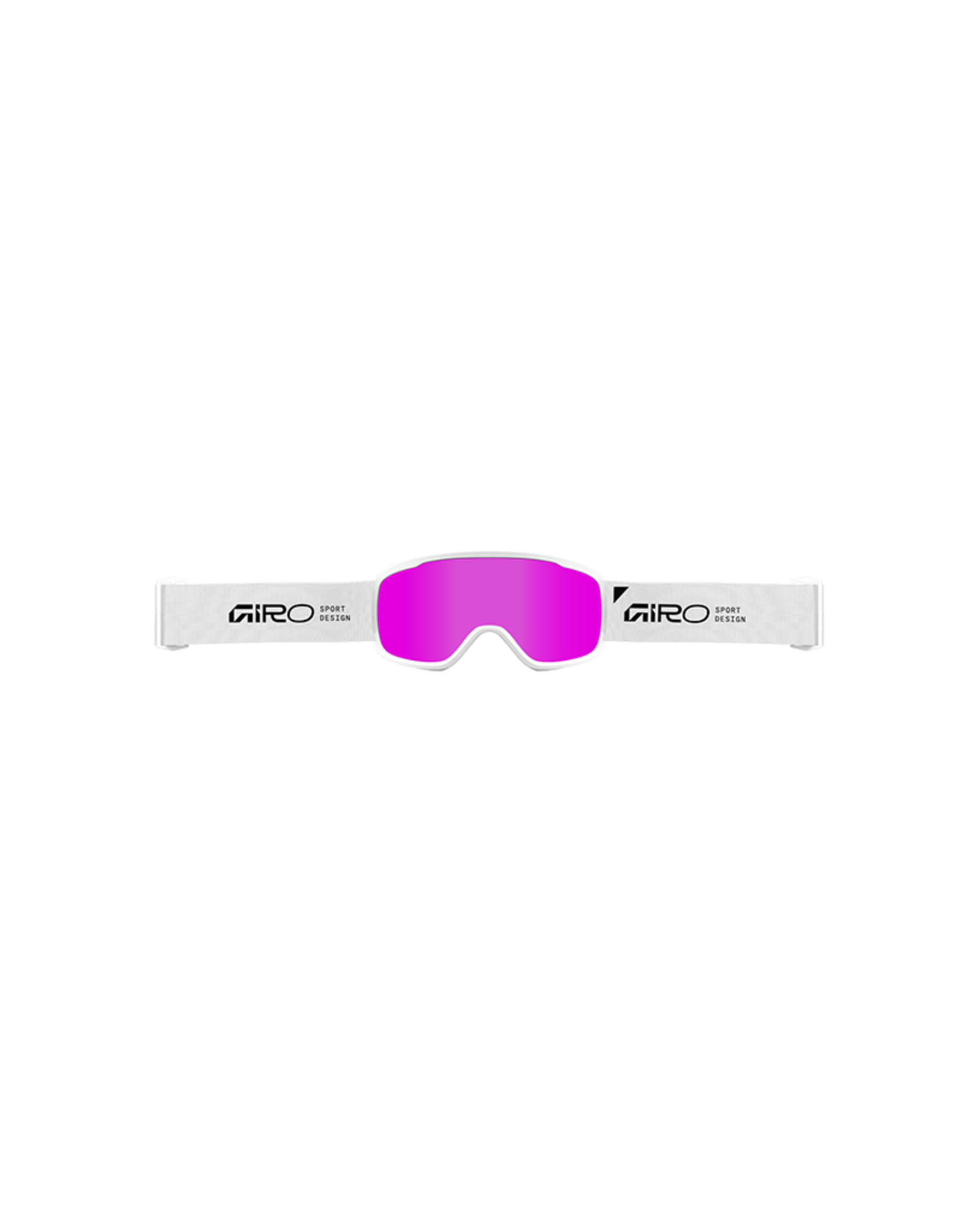 Giro GIRO STOMP Goggle White Wordmark Amber Pink