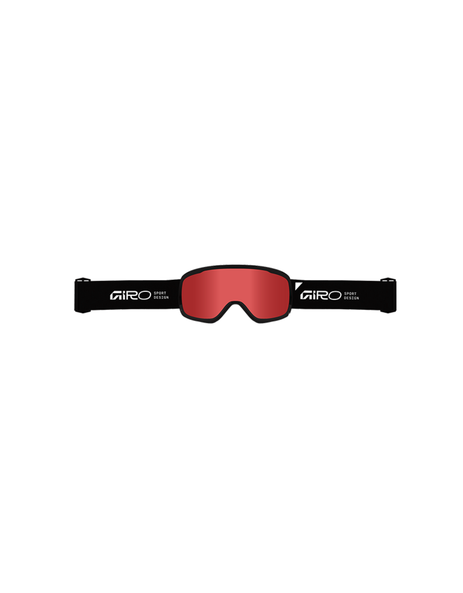 Giro GIRO STOMP Goggle Black Wordmark Amber Scarlet