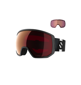 Salomon SALOMON PRO OUTLINE Goggle Black Sigma Fire Red S3 + Sigma Light Blue S1