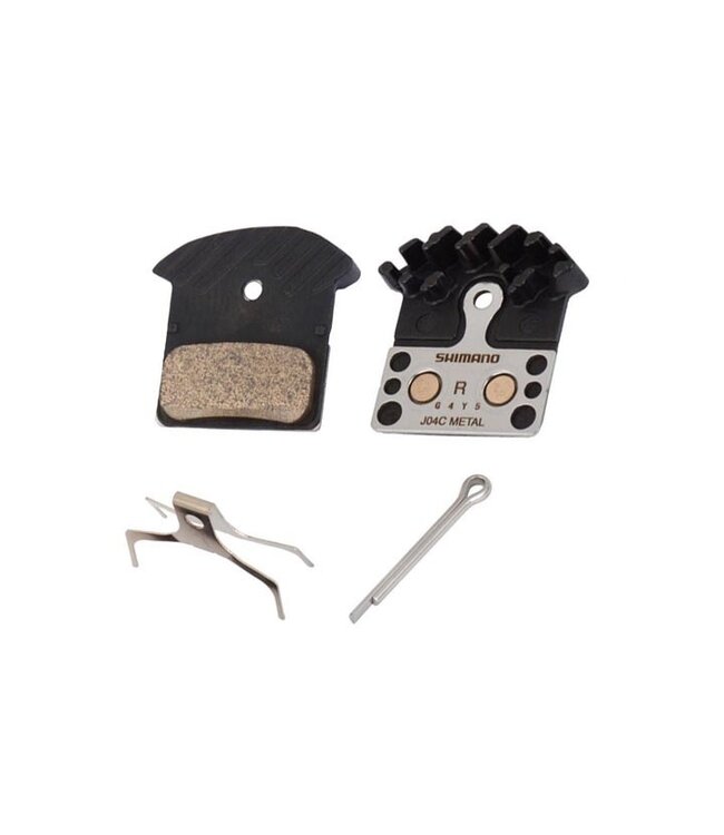 Shimano BR-M9000 Metal Brake Pads & Spring J04C w/Fin