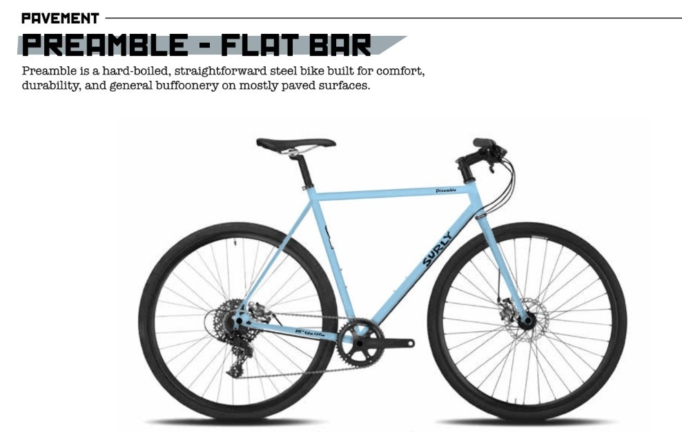 Surly Preamble Flatbar 700 Bike Roll Cycles Tasmania