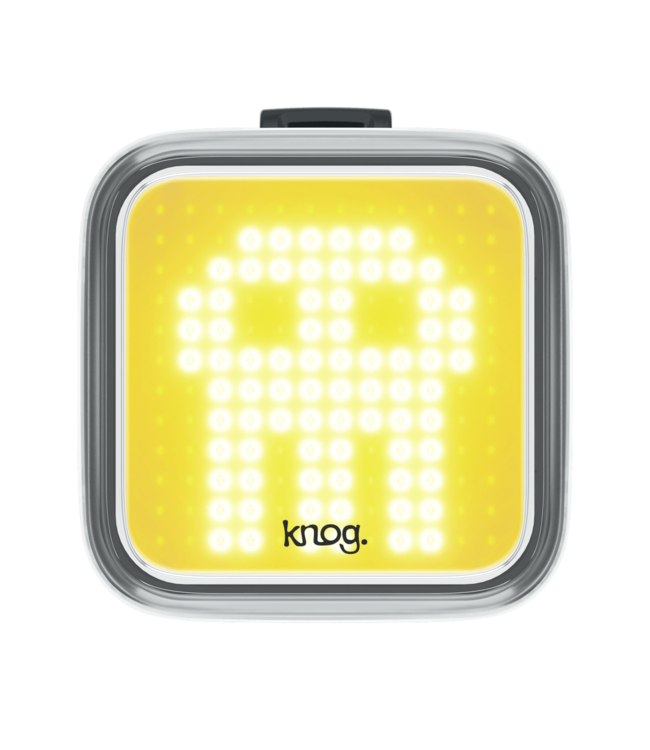 Knog Blinder Skull Black Front