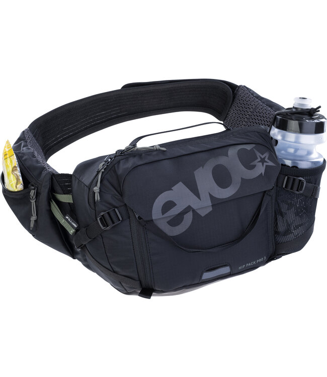 Evoc Hip Pack Pro 3 + Hydration Bladder 1.5 Black