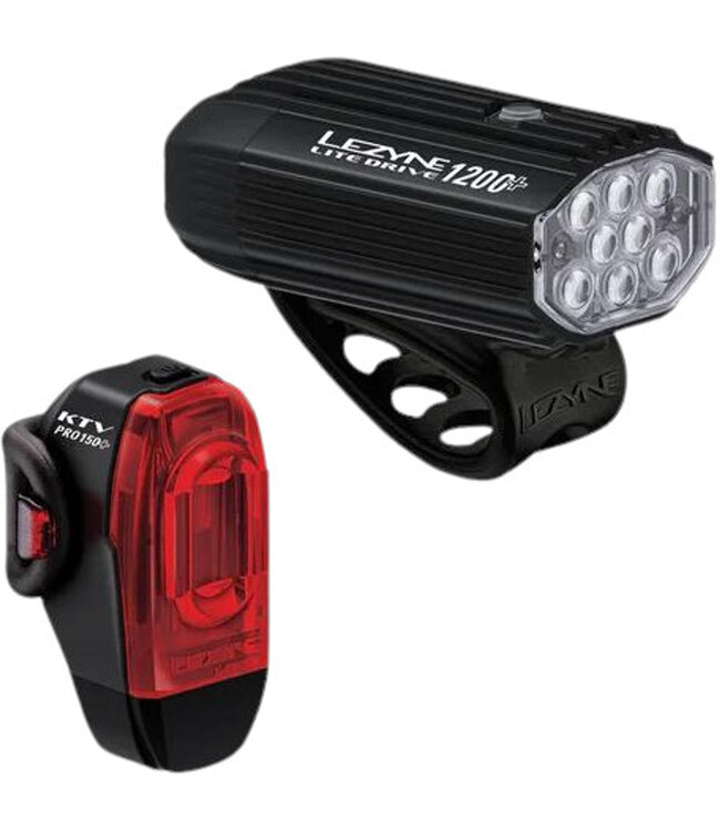 Lezyne Lite Drive 1200+ / KTV Drive Pair