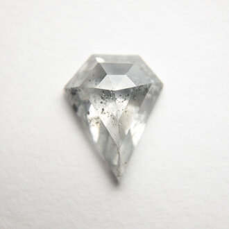 Expressions Jewelers 1.32 carat Salt + Pepper Shield Cut Diamond