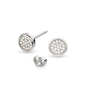 Kit Heath Eclipse CZ Round Stud Earrings