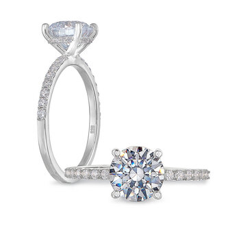 Expressions Jewelers Whisper Thin Diamond Engagement Ring