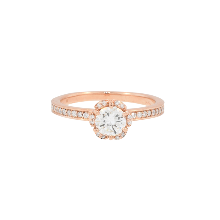 Rose Gold Engagement Ring