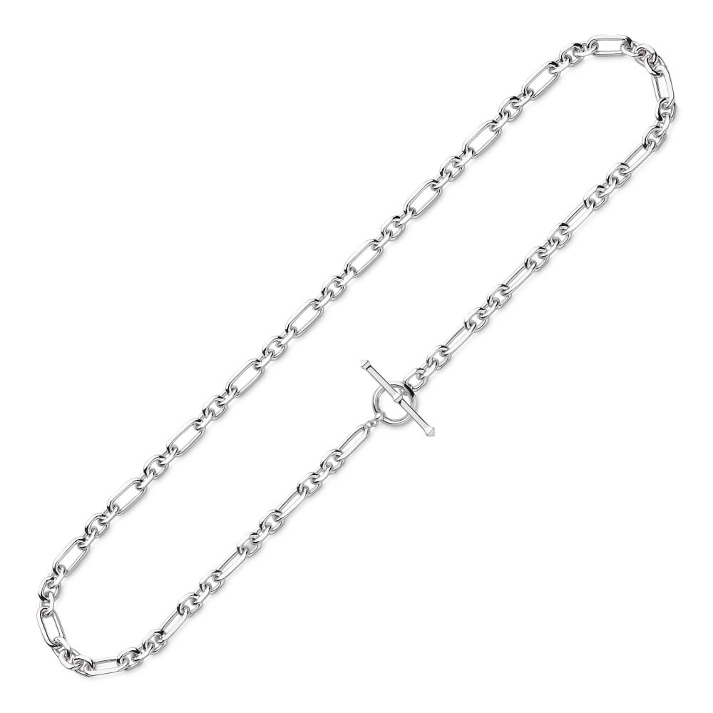 Kit Heath Revival Astoria Figaro Chain Link T-bar Necklace