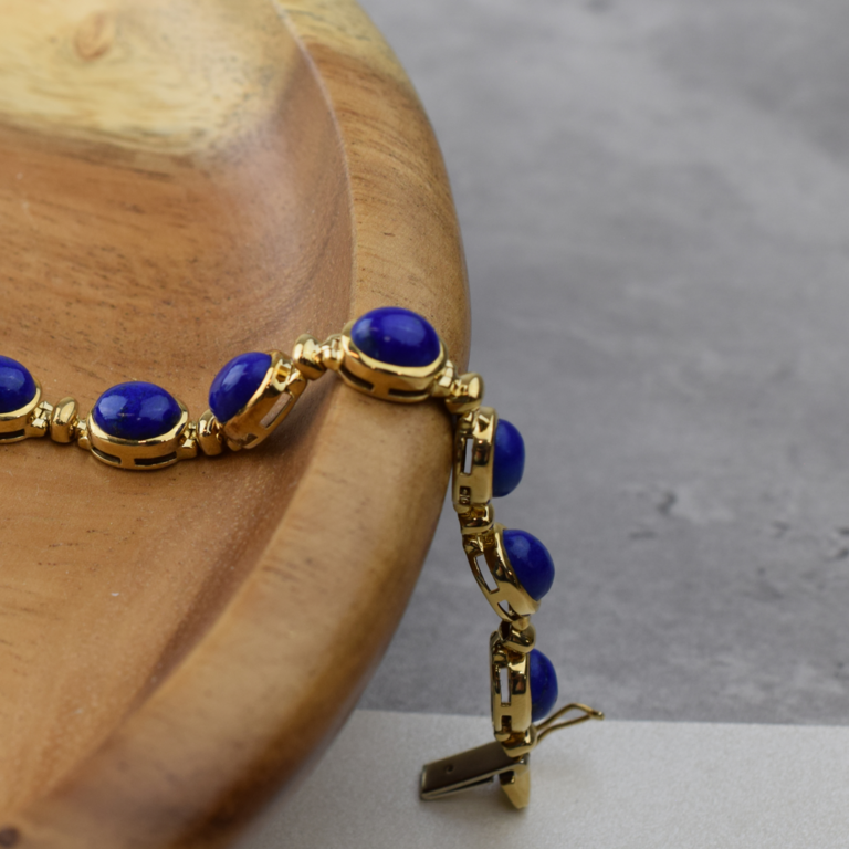 Bold Lapis Bracelet