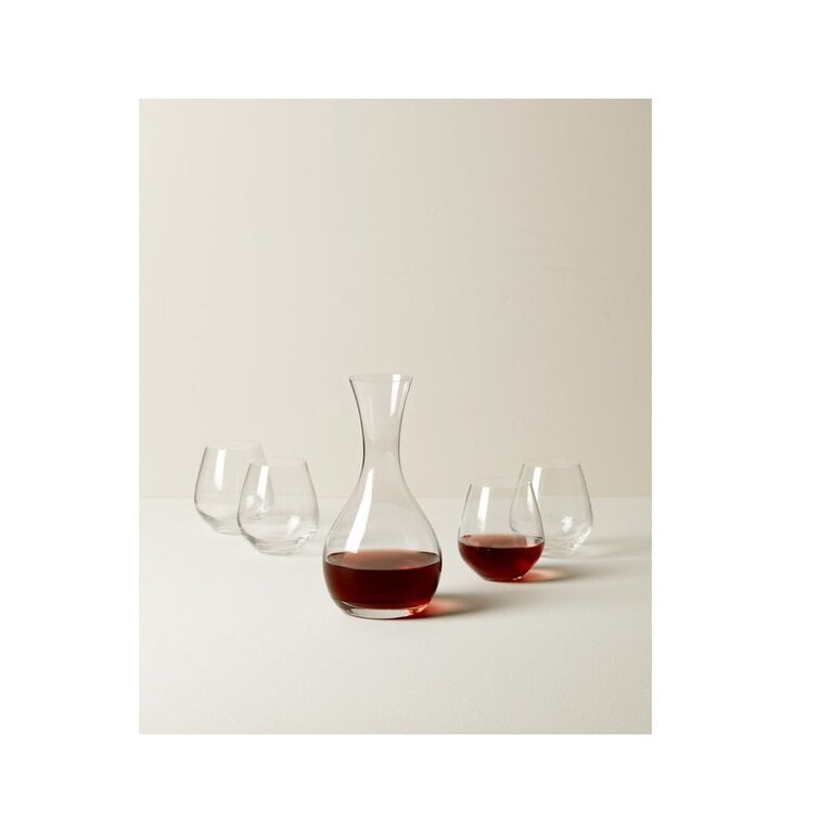 Tuscany Classics 5-Piece Decanter & Glass Set