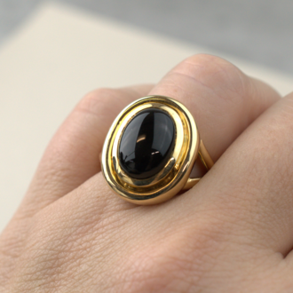 Expressions Jewelers Black Onyx Ring
