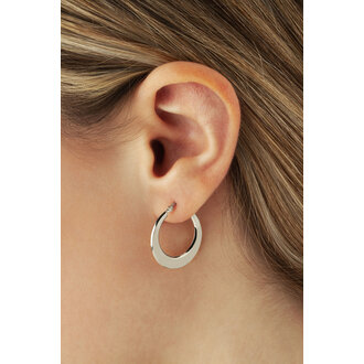 Carla Plain Flat Hoop