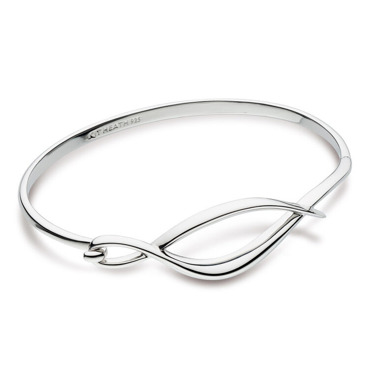 Kit Heath Entwine Twine Twist Hinged Bangle