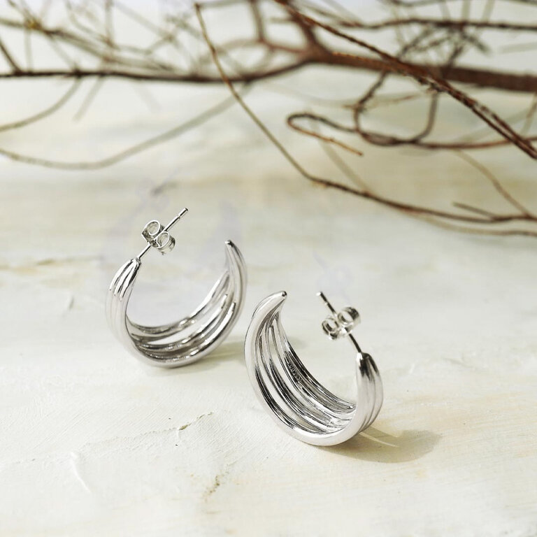 Kit Heath Helix Wrap Grande Hoop Earrings