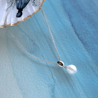 Kit Heath Pebble Pearl Necklace