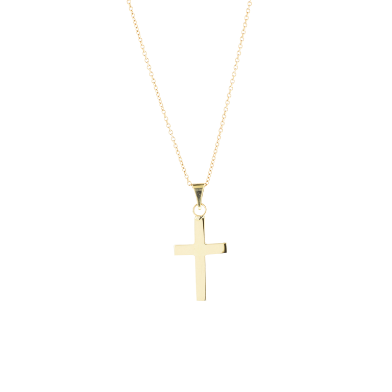 Polished Flat Cross