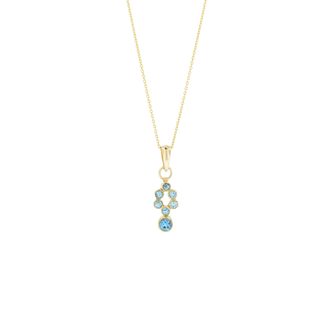 Expressions Jewelers Blue Topaz Bezel Pendant Expressions Jewelers Blue Topaz Bezel Pendant