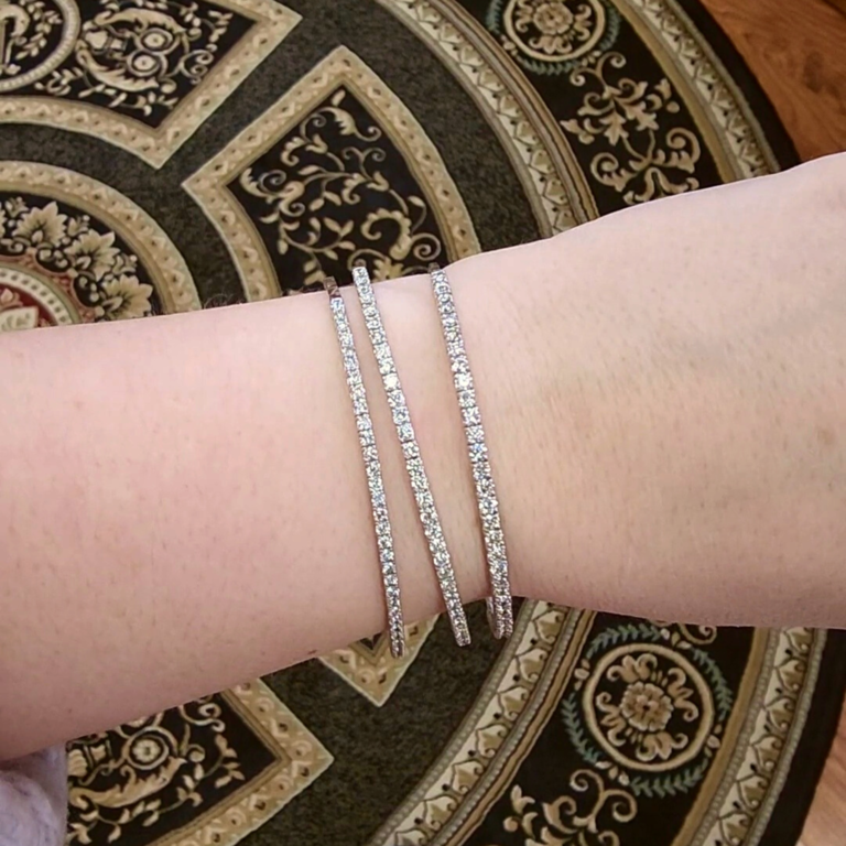 Expressions Jewelers Diamond Flex Bracelet