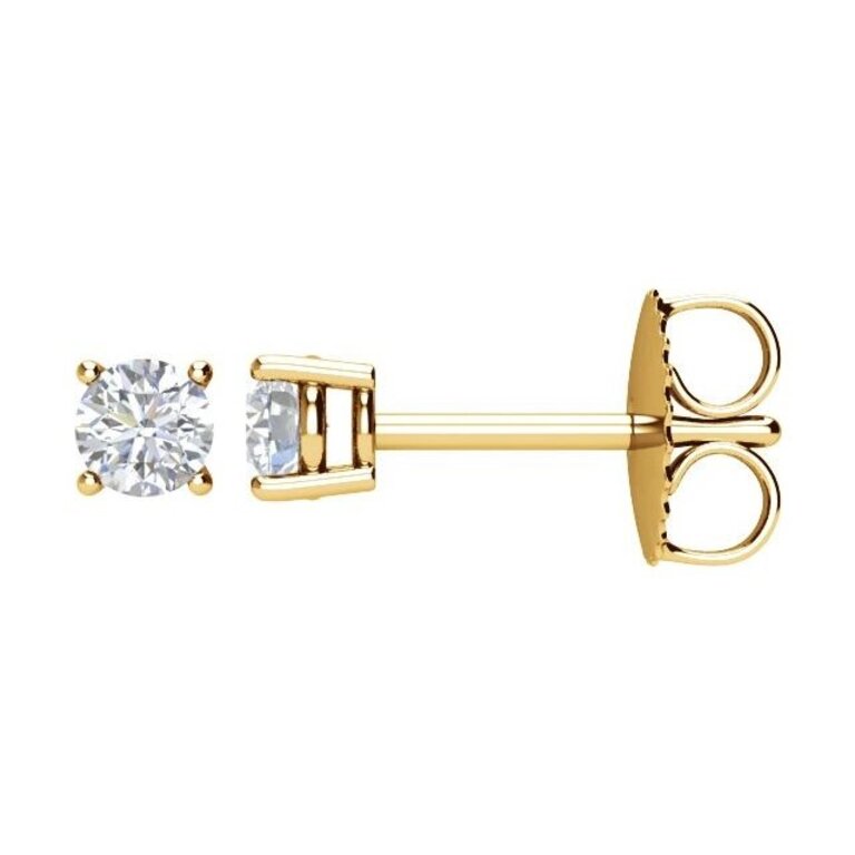 Expressions Jewelers Natural Classic Diamond Studs