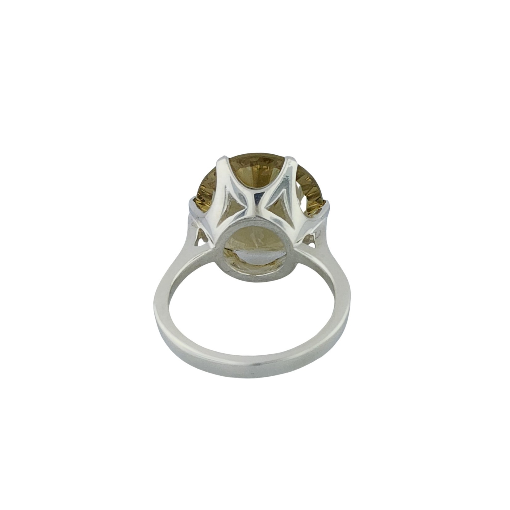 Sterling Citrine Ring