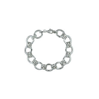 Expressions Jewelers Circle Double Rolo Link Bracelet Expressions Jewelers Circle Double Rolo Link Bracelet