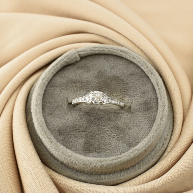 Estate Collection Estate White Gold Diamond Engagement Ring