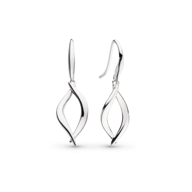 Kit Heath Entwine Twine Twist Link Drop Earrings