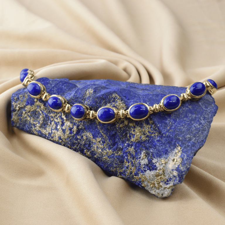 Bold Lapis Bracelet