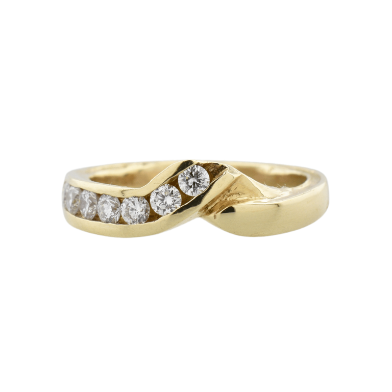 Estate Collection Estate Diamond Chevron Ring