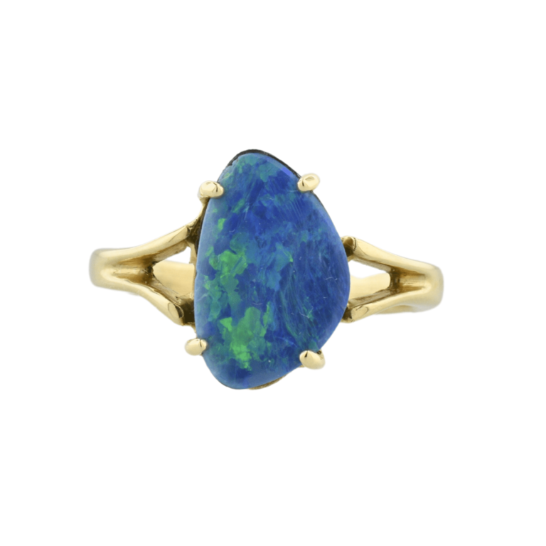 Opal Doublet Ring