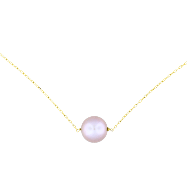 18" Pink Freshwater Pearl Necklace