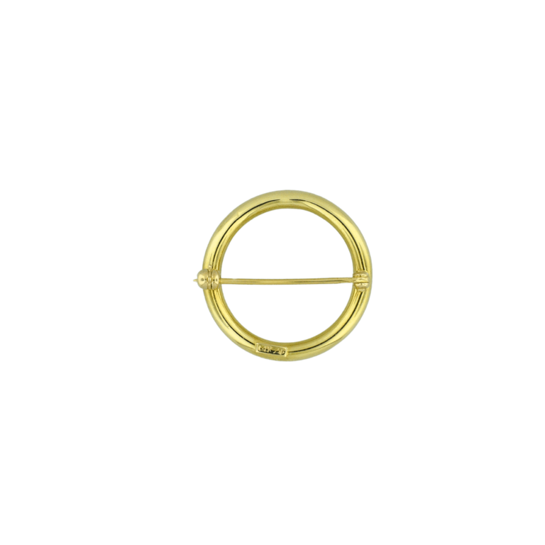 Estate Collection Estate 14K Circle Brooch