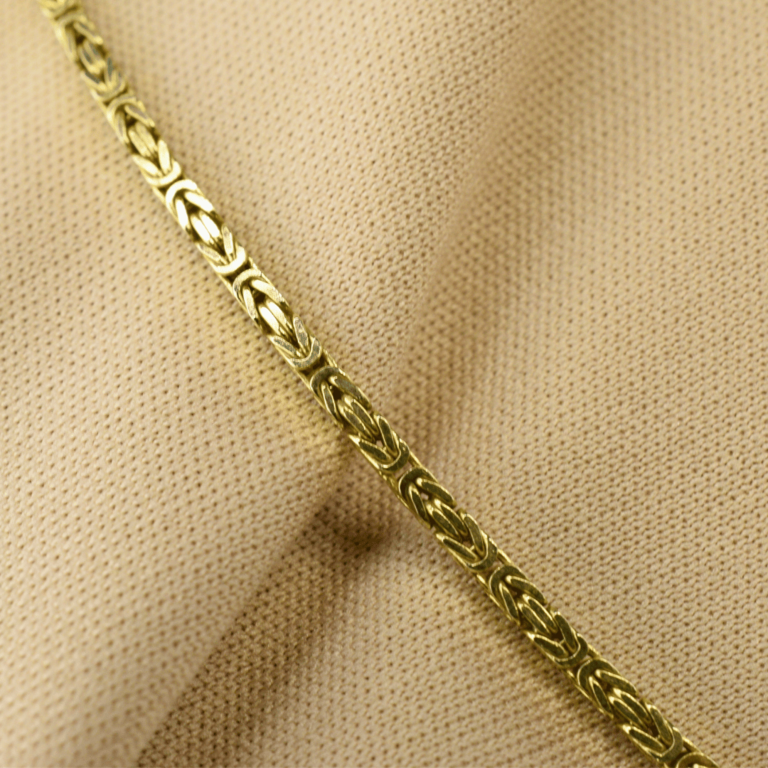 Estate Collection Estate 18" Byzantine Gold Chain