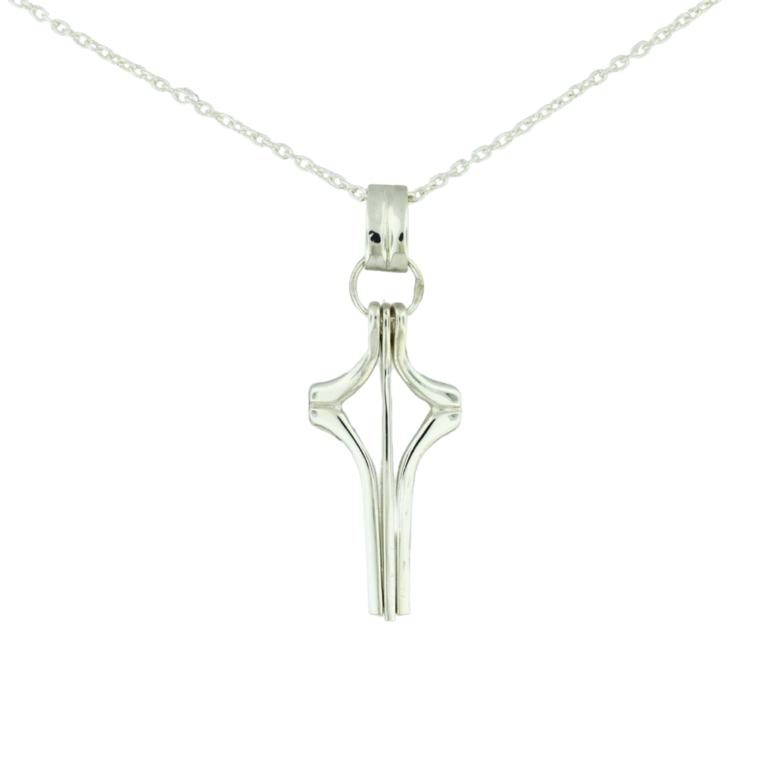 Sterling Three-Piece Cross Pendant