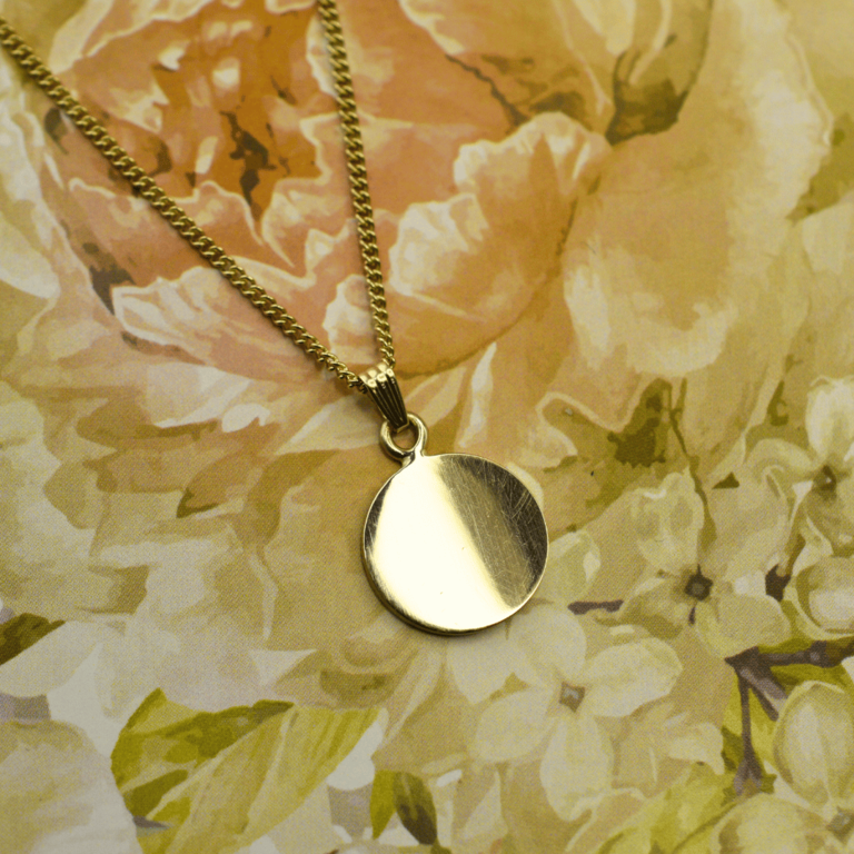 Expressions Jewelers 14K Disc Pendant