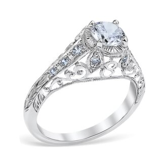 Expressions Jewelers 14KW Monica Engagement Ring