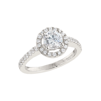 Expressions Jewelers Diamond Halo Engagement Ring