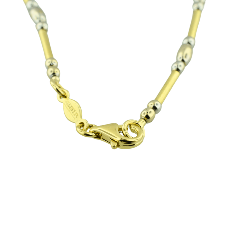 Estate 14K Gold Bead Necklace