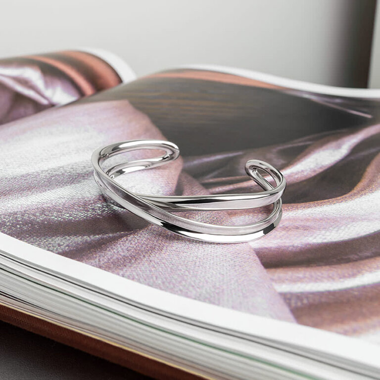 Kit Heath Serenity Grande Crossover Cuff Bangle