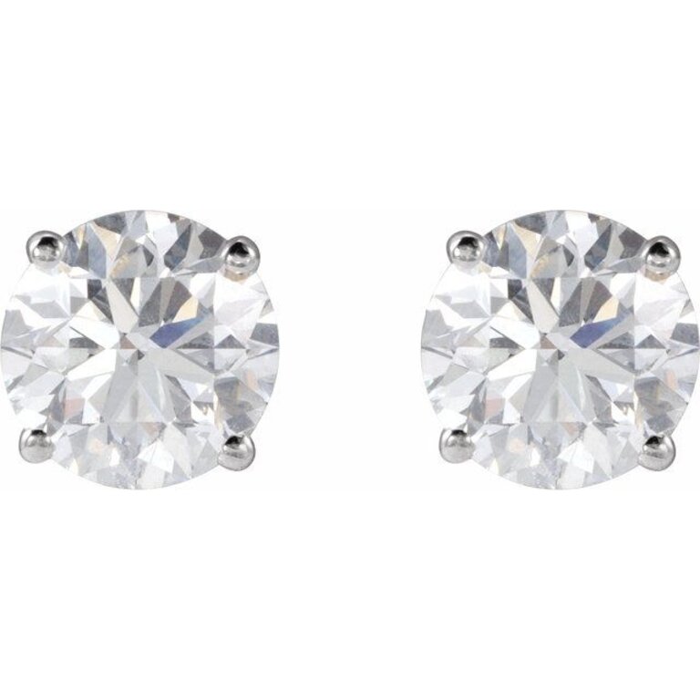 Expressions Jewelers Lab Grown Diamond Stud Earrings