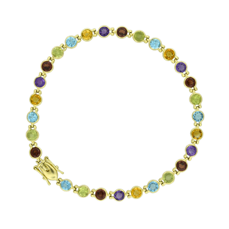 Estate Collection Estate Multi-Gem Bracelet