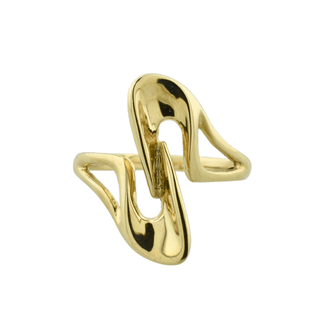 Expressions Jewelers Gold Freeform Ribbon Ring Expressions Jewelers Gold Freeform Ribbon Ring