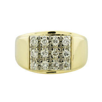 Estate Collection Estate Diamond Grid Ring