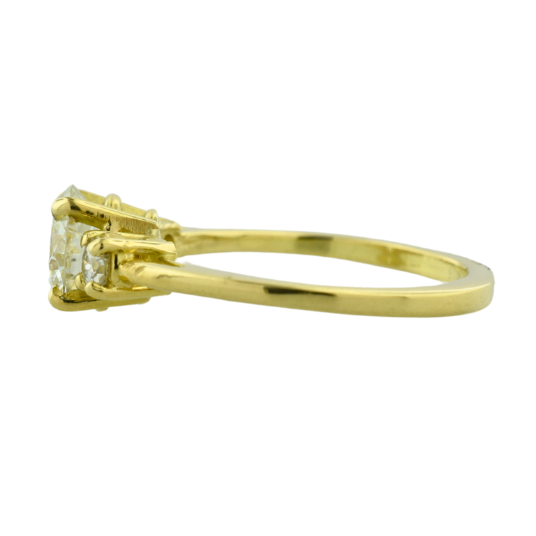 Expressions Jewelers 18K Three-Stone Diamond Ring