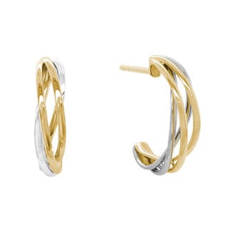 Artistry Braided Hoop Earrings