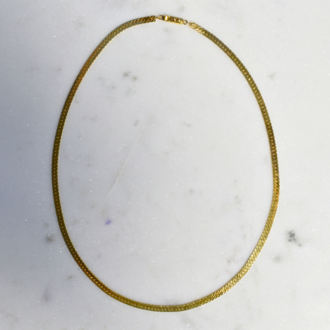 Estate Collection Estate Herringbone Necklace 19.5"