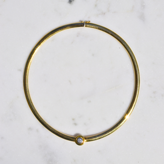 Estate Collection Estate Omega Diamond Necklace