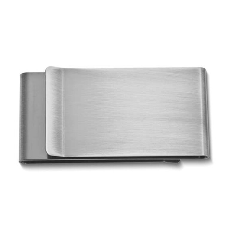Quality Gold Antique Silver-Tone Double-Sided Money Clip